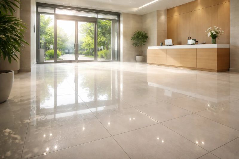 Clean polished business lobby in Venice Florida